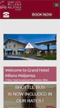 Mobile Screenshot of grand-hotelmilanomalpensa.com